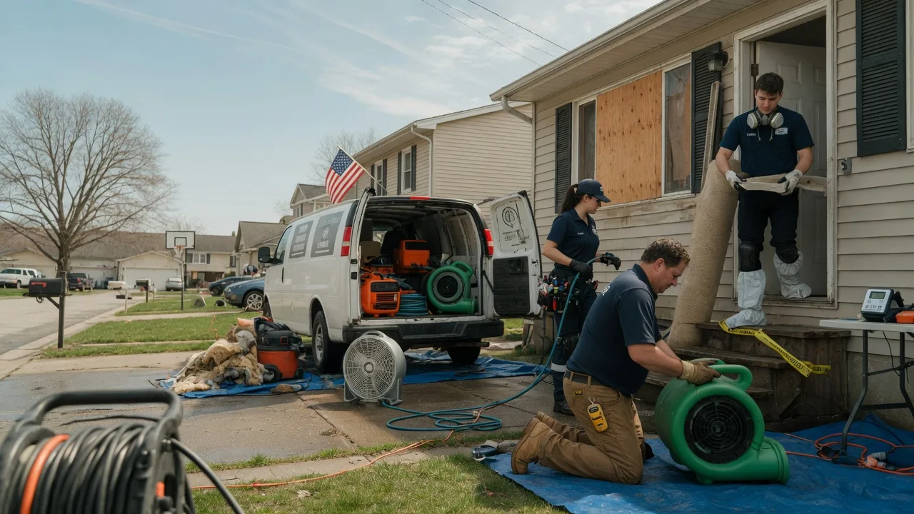 Water Damage Restoration in Altona, IL near me